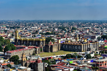 Fototapeta na wymiar Cholula Puebla Mexico