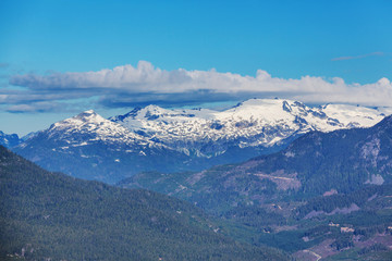 Fototapeta premium Mountains in Canada