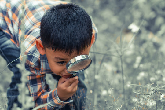 Learning the environment of boys.