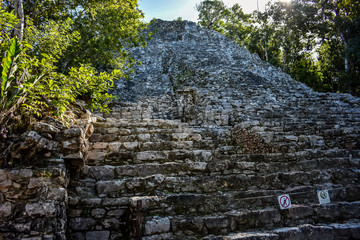 Pyramids of  Coba Mexico