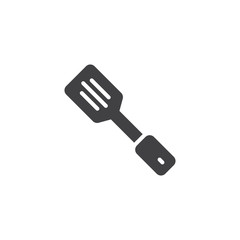 Kitchen spatula vector icon. filled flat sign for mobile concept and web design. Cooking spoon, food turner glyph icon. Symbol, logo illustration. Pixel perfect vector graphics