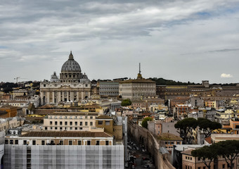 Fototapeta na wymiar Roman cityscape