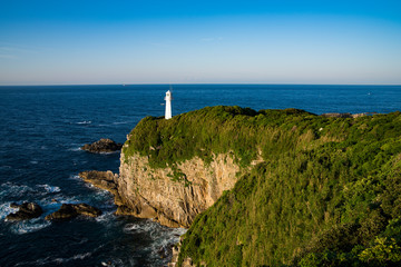 足摺岬と灯台