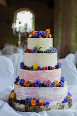 Obraz na płótnie Canvas wedding cake