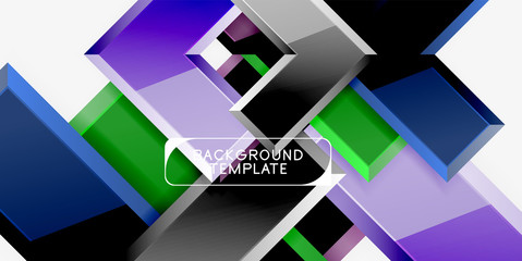 Glossy arrows background