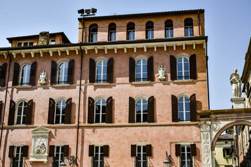 Fototapeta na wymiar Corners of Verona Italy