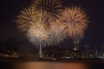 Macau, China, 25th September 2018. 29th Macao International Fireworks Display Contest, theme A Sparkling Mid-Autumn Night, Germany Team.