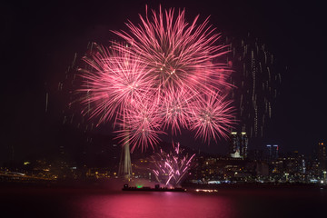 Macau, China, 25th September 2018. 29th Macao International Fireworks Display Contest, theme A Sparkling Mid-Autumn Night, Germany Team.