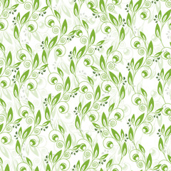 Seamless abstract Background. Seamless pattern of leaves. Spring-summer background.