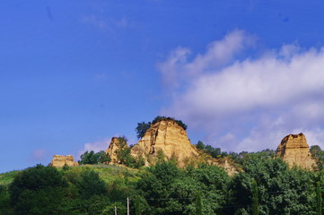 Fototapeta premium Le Balze of Valdarno, Tuscany, Italy