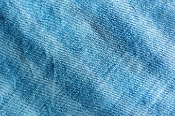  blue denim fabric texture jeans background natural material cotton coarse canvas