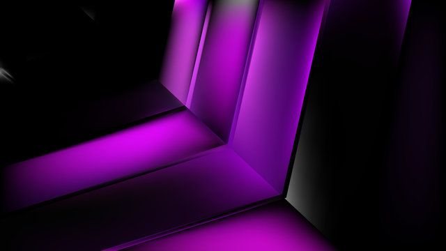 Cool Purple Abstract