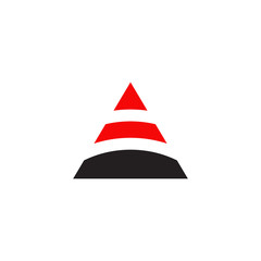 Arrow icon logo design vector template