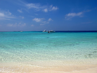 Fototapeta na wymiar Maldives, Indian ocean 