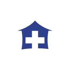 Obraz premium Medical and health care logo design vector template