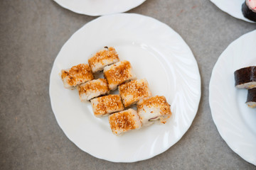 sushi rolls