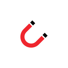 Magnet graphic design template vector isolated