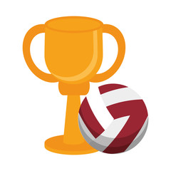 Voleyball trophy cup championship
