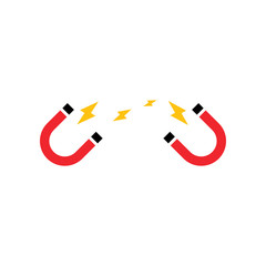 Magnet graphic design template vector isolated