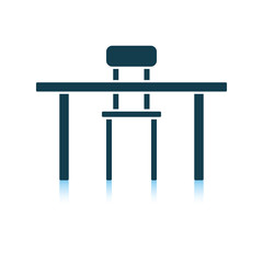 Table and chair icon