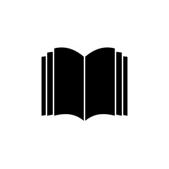 Book icon vector illustration on white background