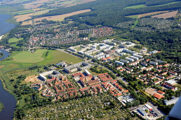 Obraz premium Greifaswald, Ostseeviertel 2013