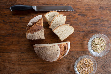 selbstgemachtes Brot von Großmutter in Vorarlberg 