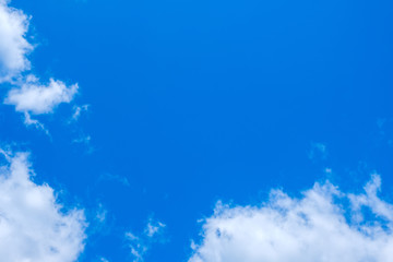 【写真素材】 青空　空　雲　春の空　背景　背景素材　4月　コピースペース