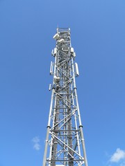 tower with antennas