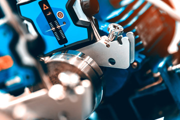 Assembly line of mechanical engineering