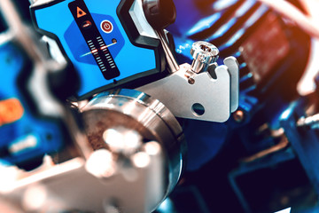 Assembly line of mechanical engineering