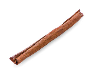 Cinnamon sticks isolated on white background
