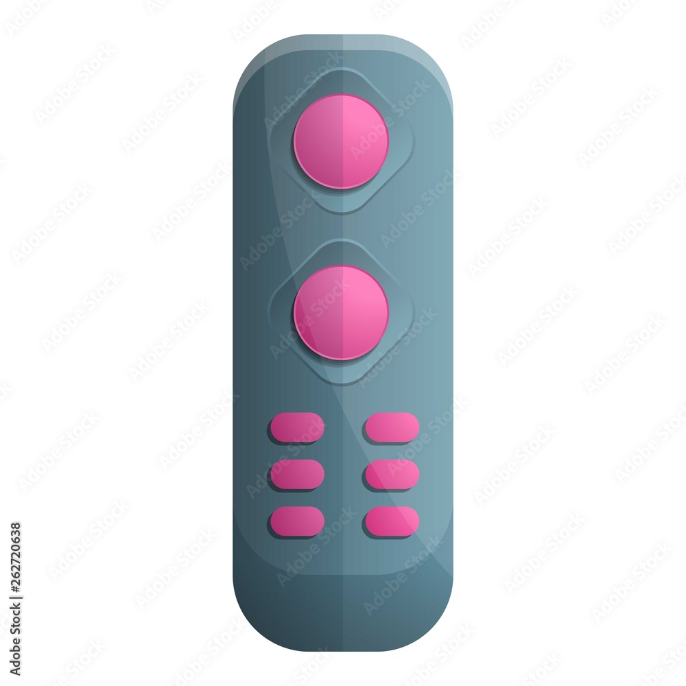 Poster gamepad remote control icon. cartoon of gamepad remote control vector icon for web design isolated o