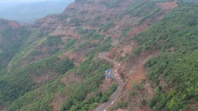 Amba Ghat, Maharashtra, India - Aerial Drone Footage - Travel | Road |  Western Ghat | India | Roadtrip
