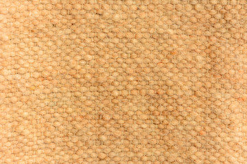 Beautiful texture of sackcloth fabric, simple background, natural natural fabric.