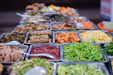 Buffet in restaurant ,Vietnam