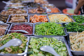 Buffet in Vietnam.