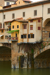 Fototapeta na wymiar Ponte Vecchio, Florencia, Italy, Europe