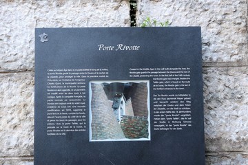 Porte Rivotte - Ville de Besançon - Département du Doubs - France