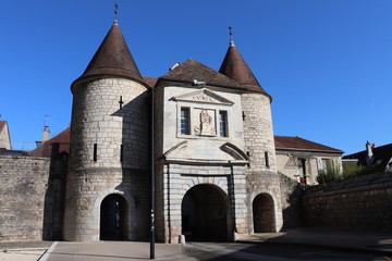 Fototapeta na wymiar Porte Rivotte - Ville de Besançon - Département du Doubs - France