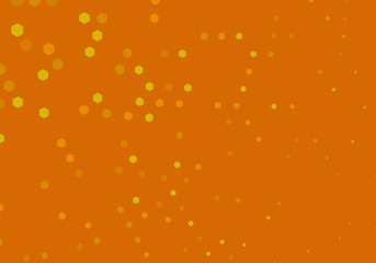 Yellow-green shades vector cover with spots. Shimmering spots of different sizes. Design for business adverts.