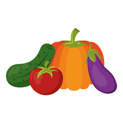 Vegetables healthy food