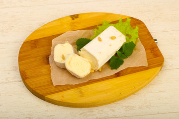 Brie cheese roll
