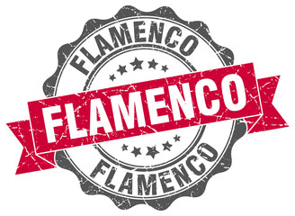 flamenco stamp. sign. seal