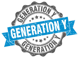 generation y stamp. sign. seal