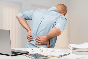 Back pain in office back pain office low massage ache