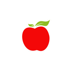 Apple icon logo design vector template