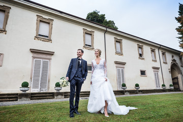 Sposi in villa