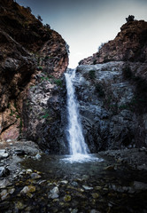 Waterfall In The Atlas Mountains Of Maroc