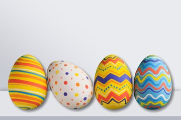 Easter eggs painted.